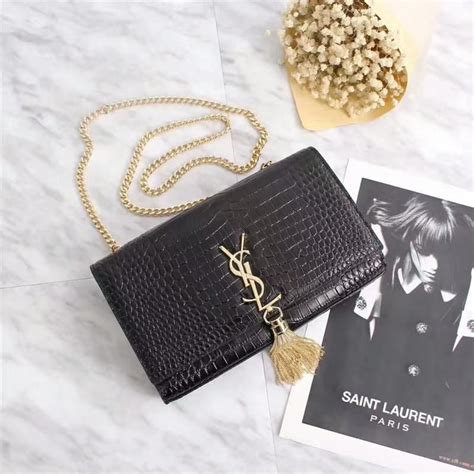 ysl black purse tassel|YSL medium tassel bag.